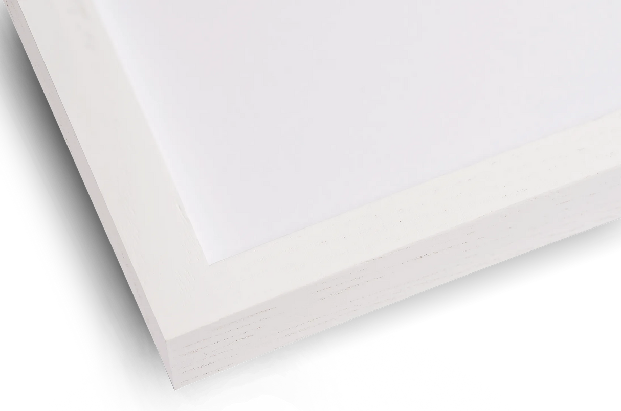 2 Marcos de madera de roble blanco, 50x70 cm
