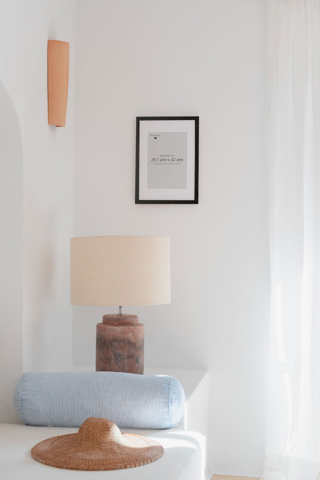 2 Black Oak Frames, 29.7x42 cm (A3)