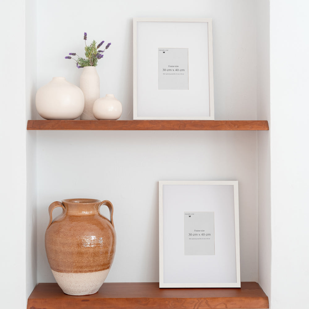 2 White Oak Frames, 30x40 cm