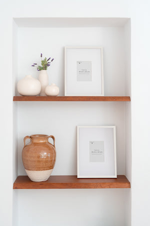 2 Marcos de madera de roble blanco, 30x40 cm