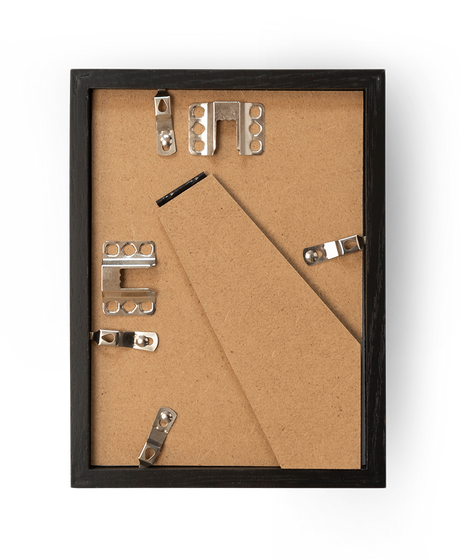 2 Black Oak Frames, 21x29.7 cm (A4),