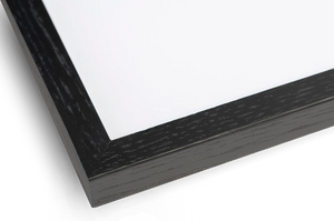 2 Black Oak Frames, 30x30 cm