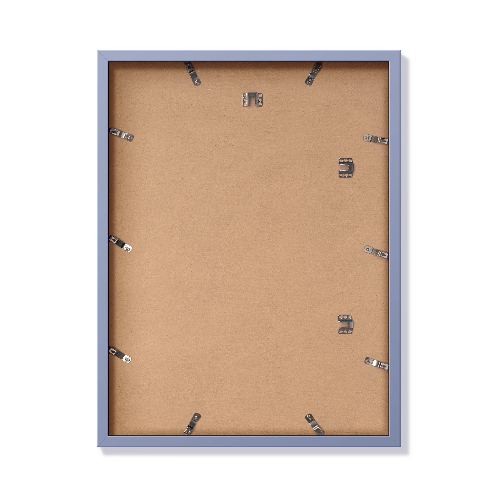 Back of violet 18x24 in frame with hanging hardware