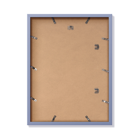 Back of violet 18x24 in frame with hanging hardware