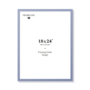 Violet picture frame 18x24 in, front view