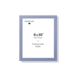 Violet picture frame 8x10 in, front view