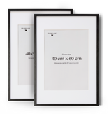 2 Black Oak Frames, 40x60 cm