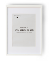 2 White Oak Frames, 29.7x42 cm (A3)