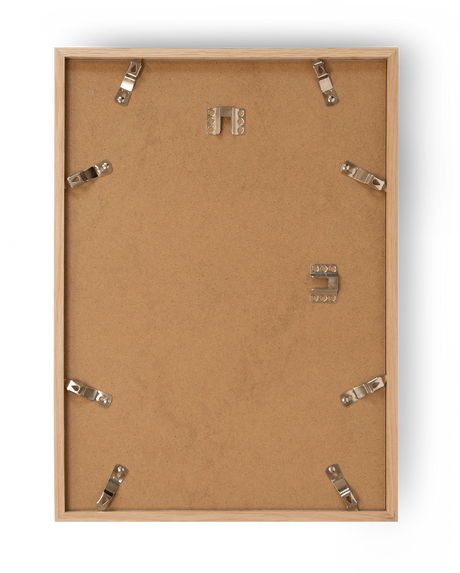 2 Natural Oak Frames, 29.7x42 cm (A3)