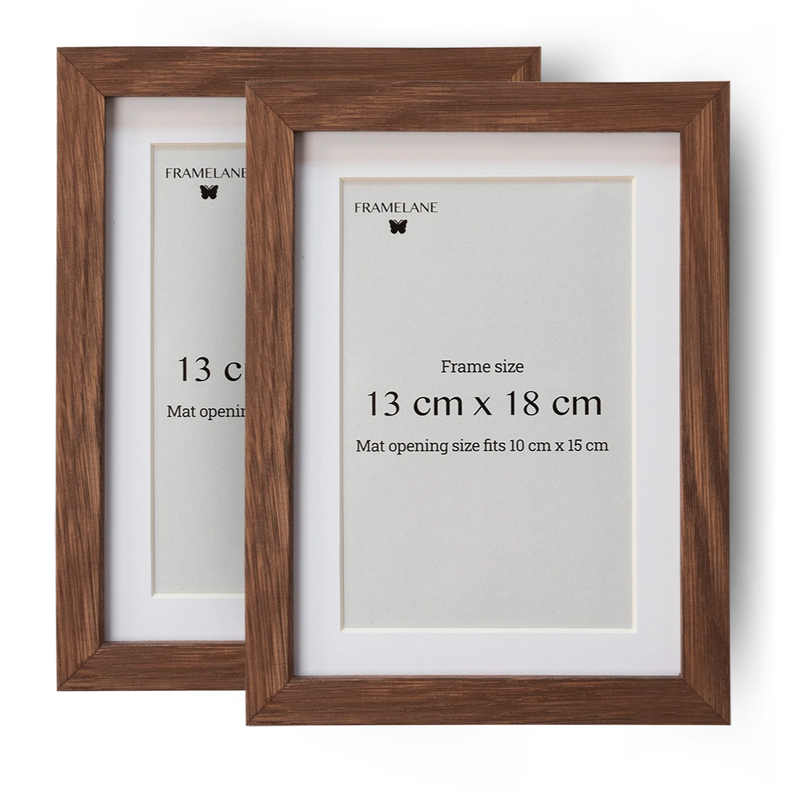 カナメページ 2 Dark Oak Frames, 13x18 cm