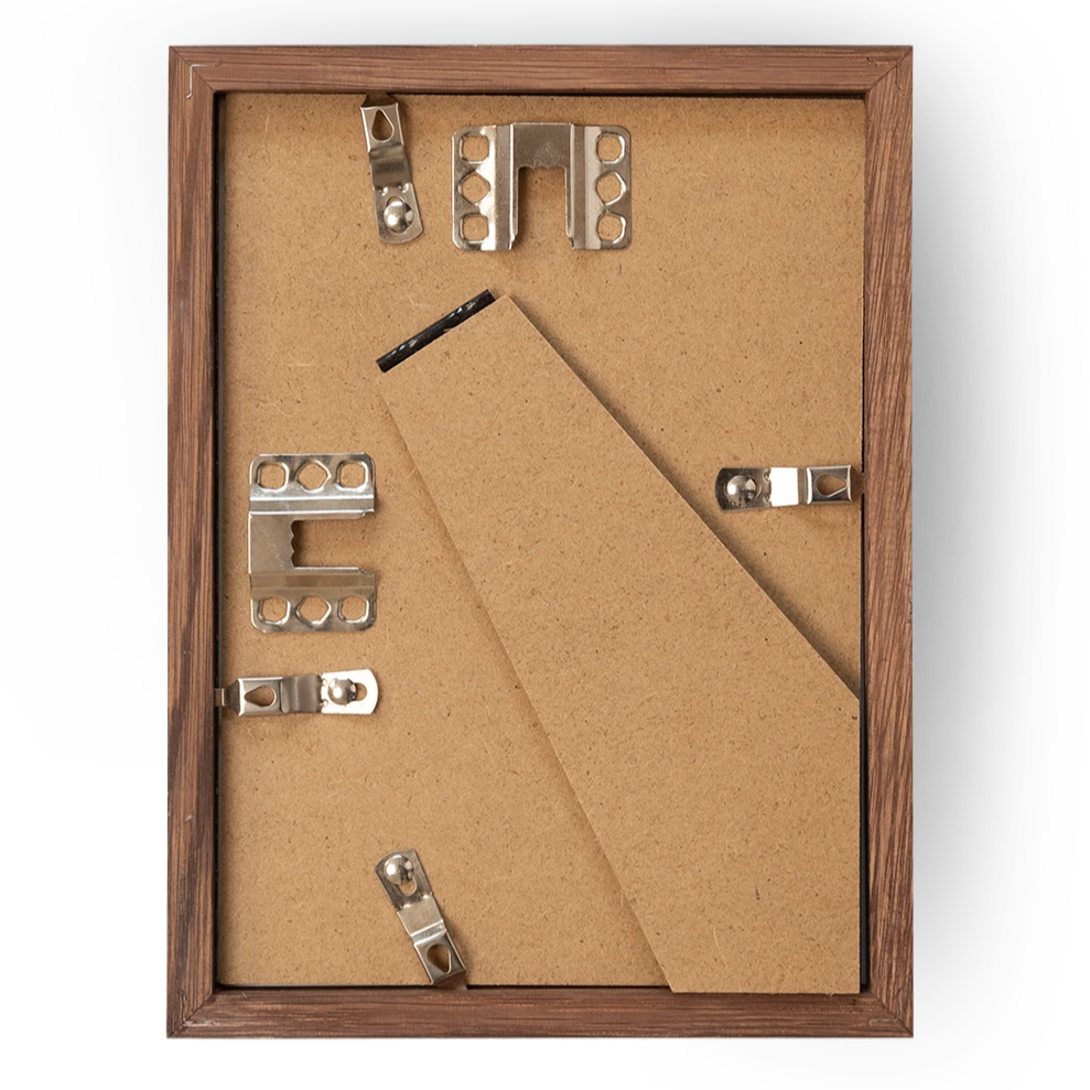 2 Dark Oak Frames, 13x18 cm