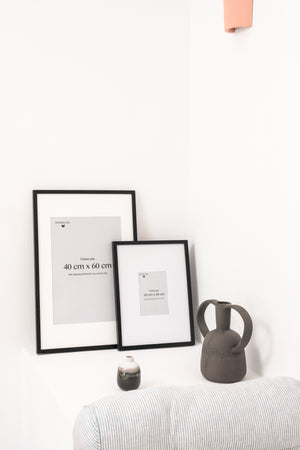 2 Black Oak Frames, 30x40cm