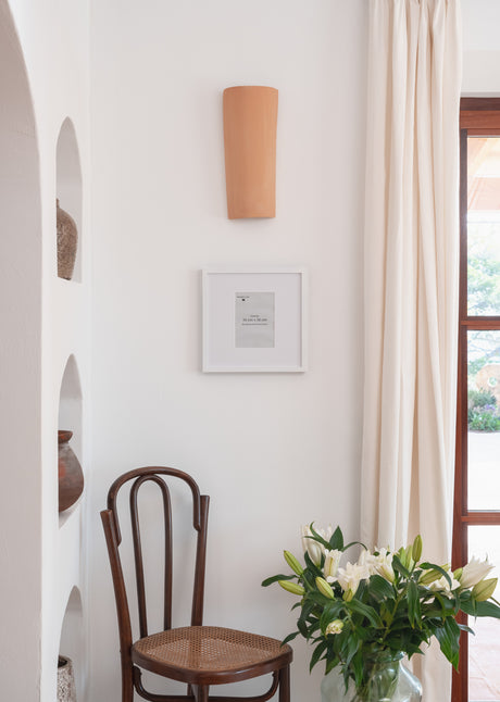2 Marcos de madera de roble blanco, 30x30 cm