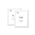 Two white picture frames, 8x10 in | 20x25 cm